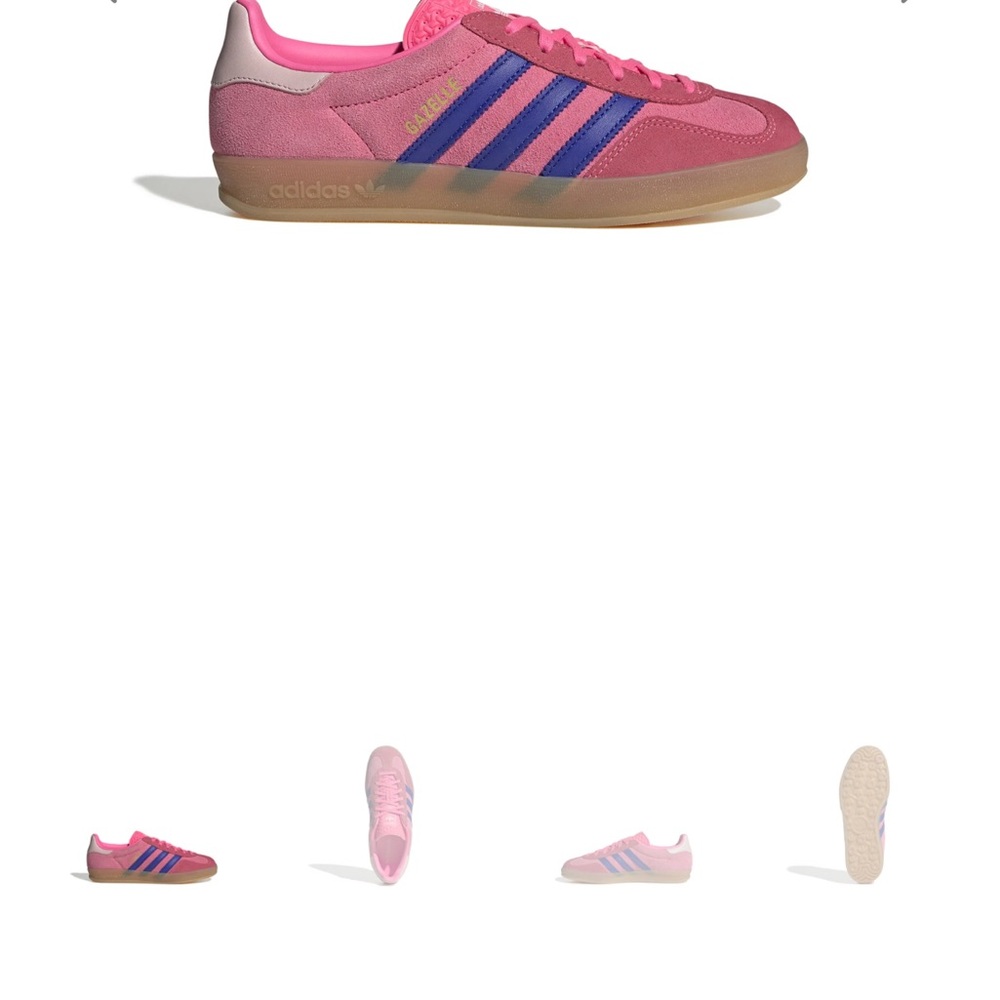 Adidas Gazelle Pink Indoor Sneakers- women’s - Picture 3 of 8